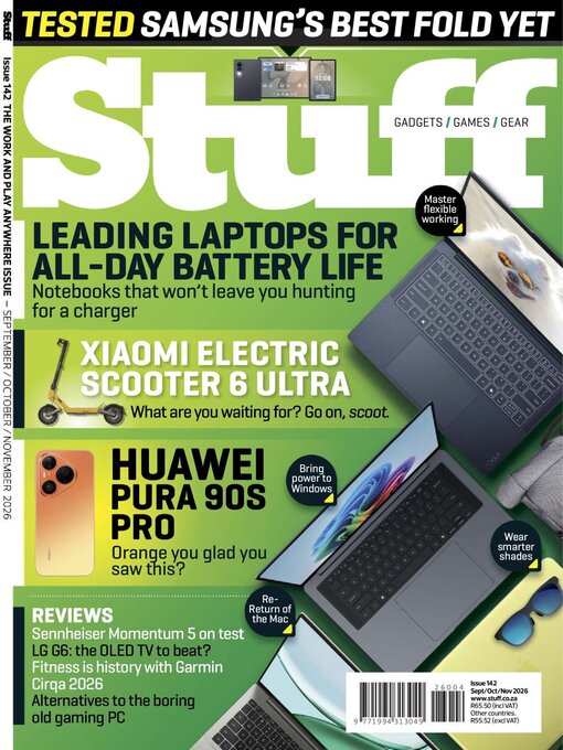 Cover image for Stuff Magazine South Africa